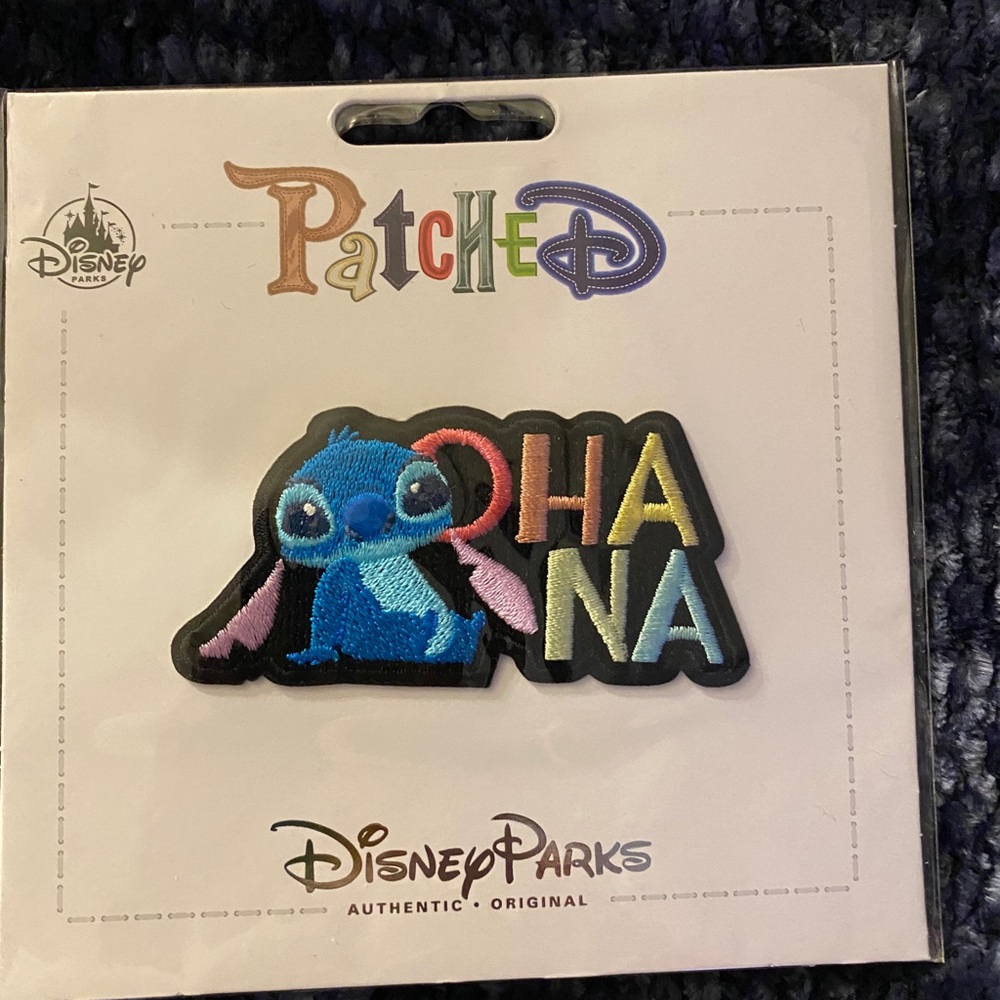 COPY - Stitch Ohana Disney patch new from Disney …